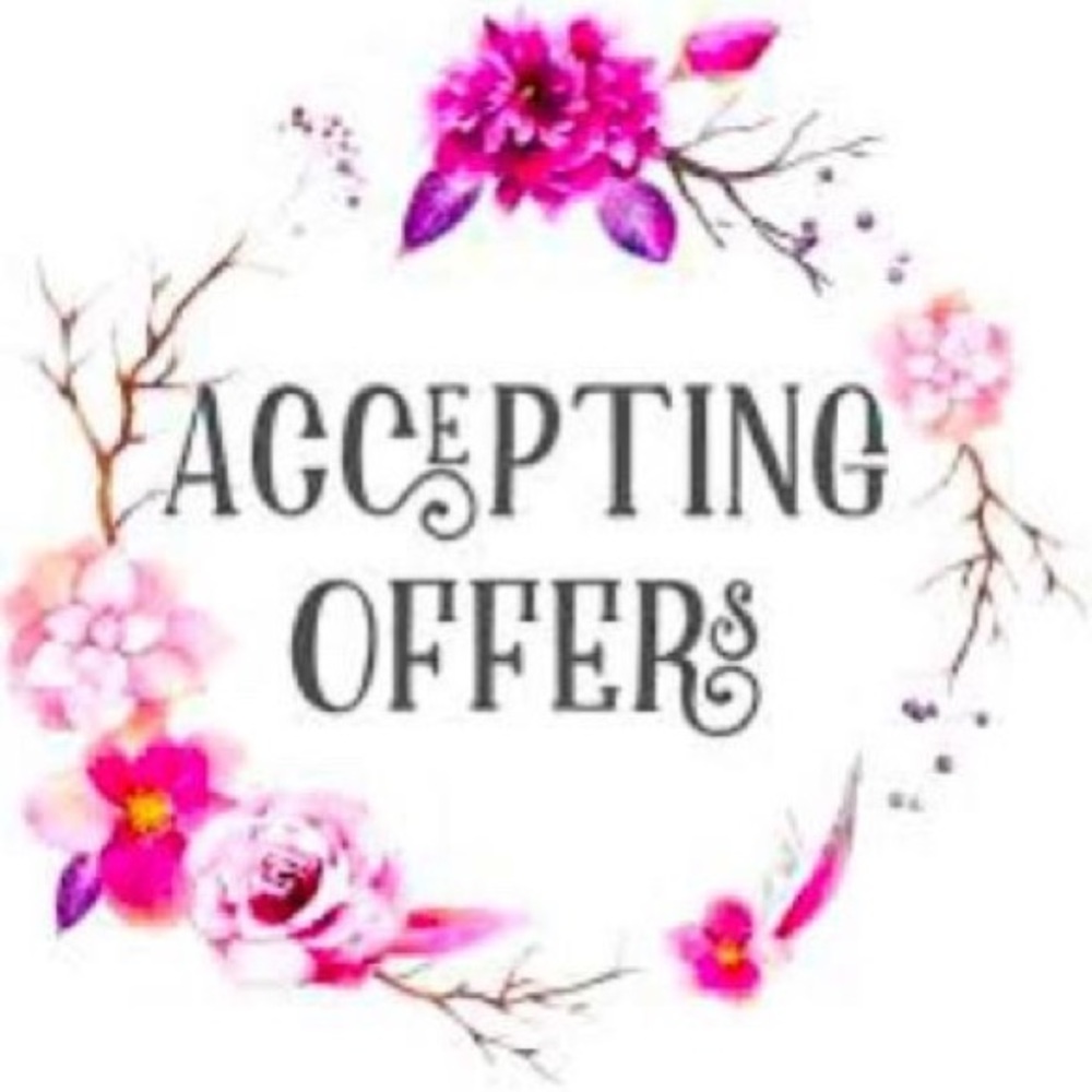 Offers always welcomed on all categories 🤗